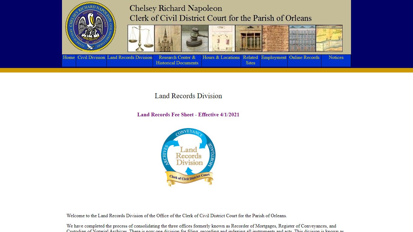 Orleans Parish Civil Clerk of Court